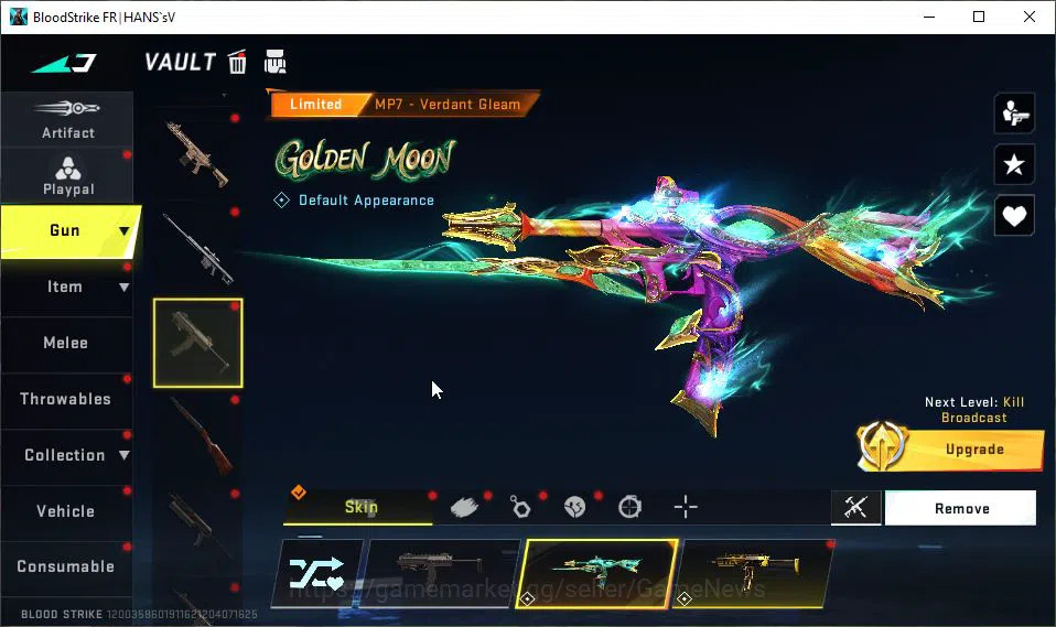 Blood Strike Accounts ASIA|4 ETERNAL[JET-Comet,ZERO-Oda,Melee Chainblade image 5