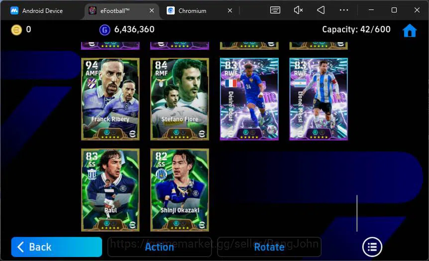 eFootball Accounts Power 3184|Andreas Iniesta epic,Francesco Totti ep image 2