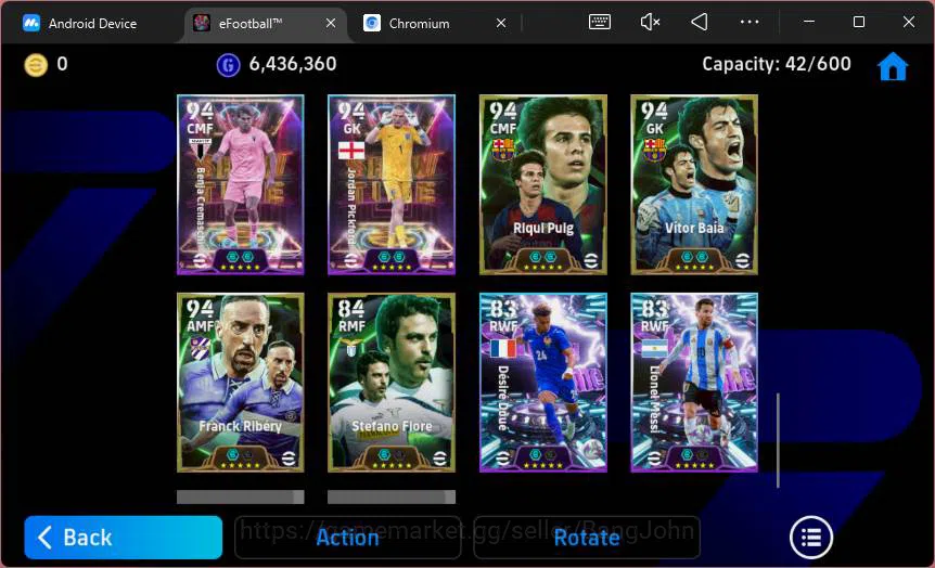 eFootball Accounts Power 3184|Andreas Iniesta epic,Francesco Totti ep image 3