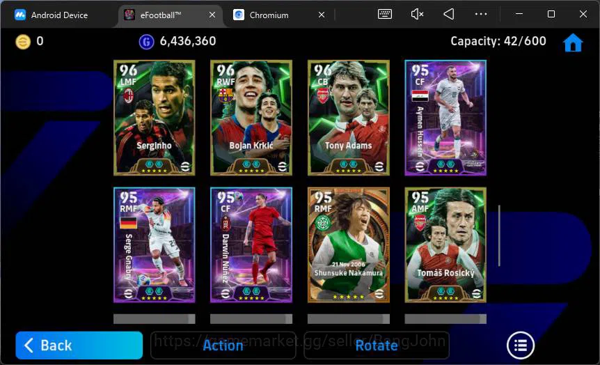 eFootball Accounts Power 3184|Andreas Iniesta epic,Francesco Totti ep image 4