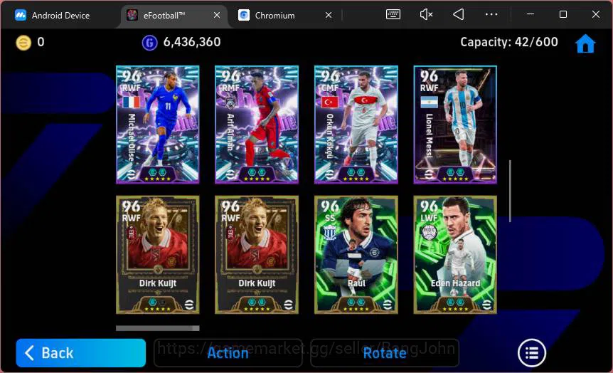 eFootball Accounts Power 3184|Andreas Iniesta epic,Francesco Totti ep image 5