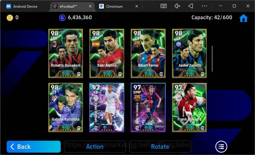eFootball Accounts Power 3184|Andreas Iniesta epic,Francesco Totti ep image 6