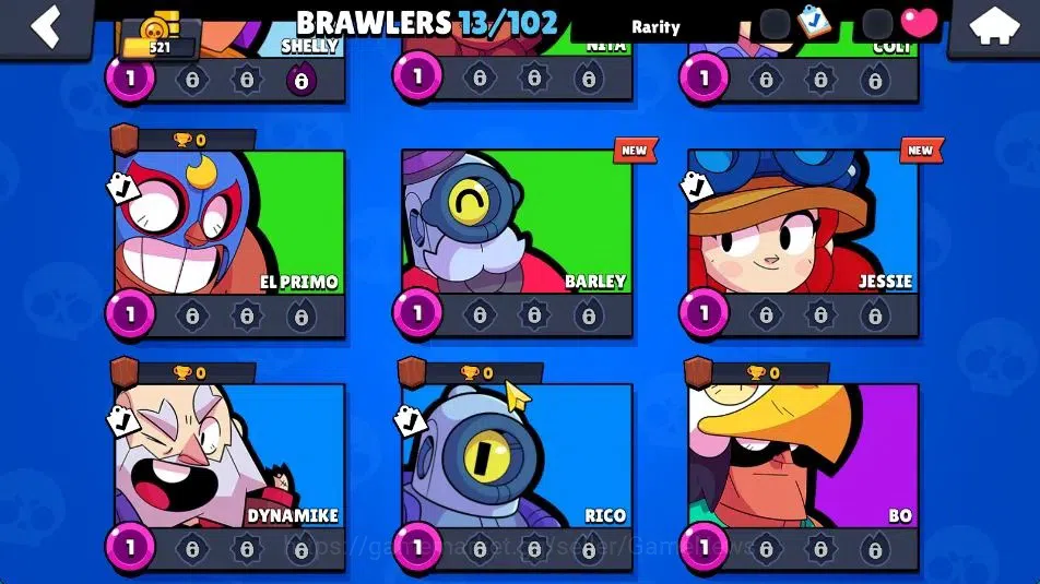 Brawl Stars Accounts 521 Trophy | 13 Brawlers 2 Max Lvl (Max,Stu) | 354 image 9