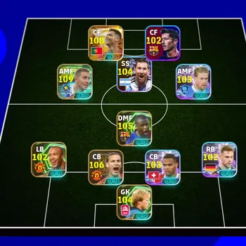 eFootball Accounts Legends & Iconic Players COLECTIVE 3229+ | BIG TIME RONALDO x LEGEND RIO FERDINAND x NEW EDEN HAZARD x