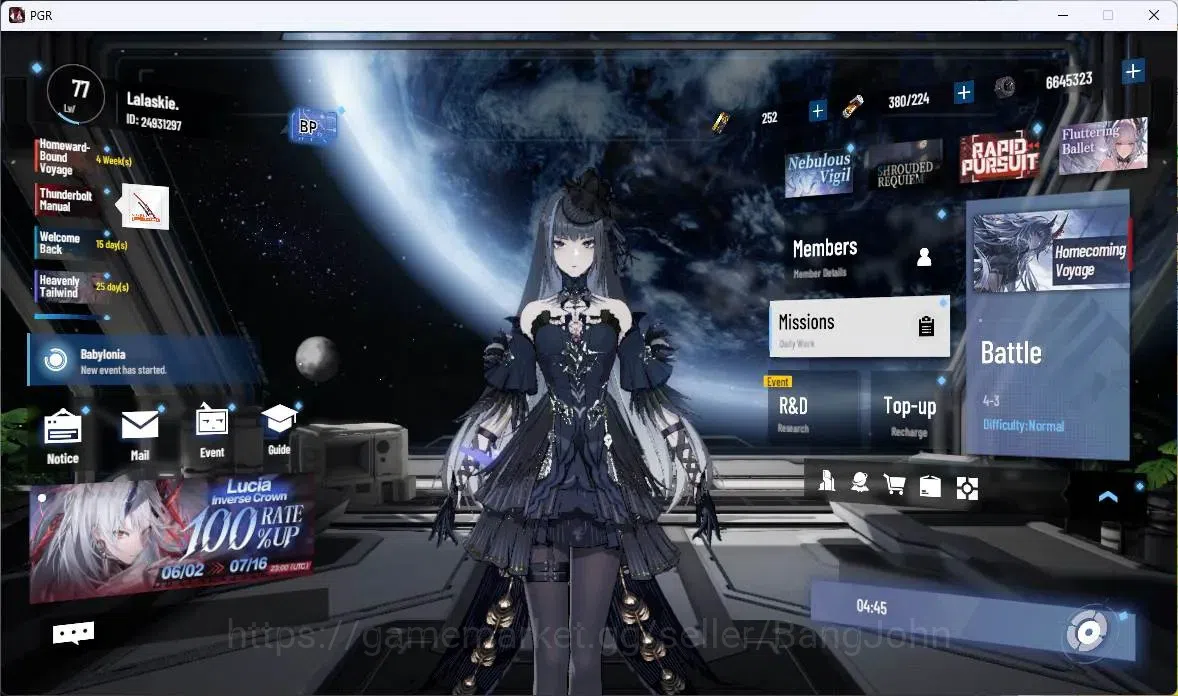 Punishing: Gray Raven Accounts ASIA | Lv77|Ready Gatcha BlueC 10,1+YC 440+BC 252 image 2