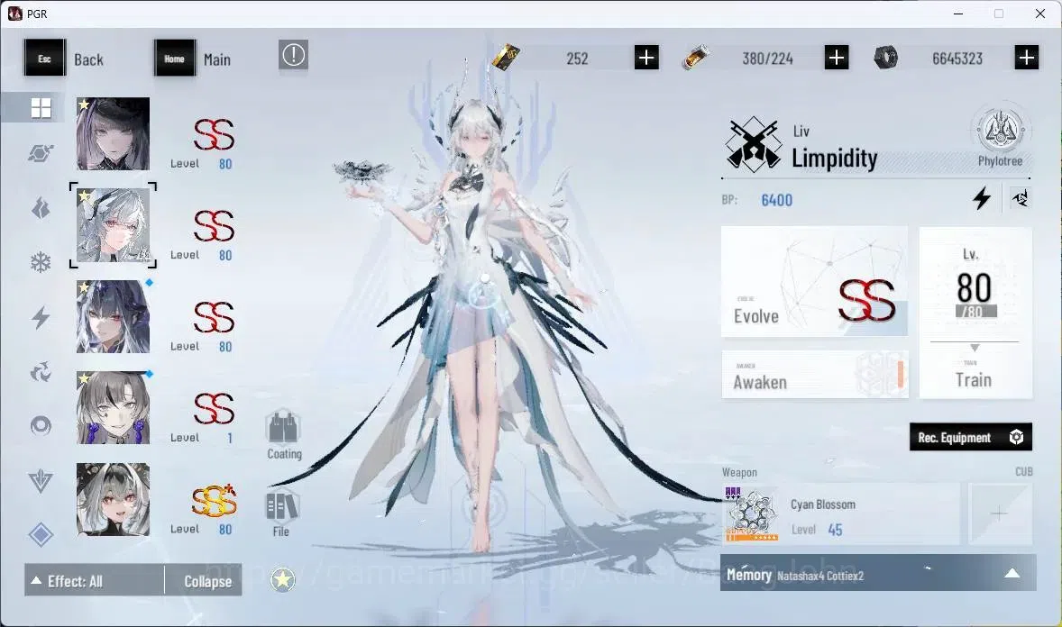 Punishing: Gray Raven Accounts ASIA | Lv77|Ready Gatcha BlueC 10,1+YC 440+BC 252 image 4