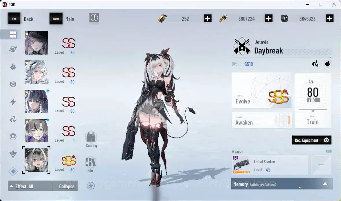 Punishing: Gray Raven Accounts ASIA | Lv77|Ready Gatcha BlueC 10,1+YC 440+BC 252 image 7