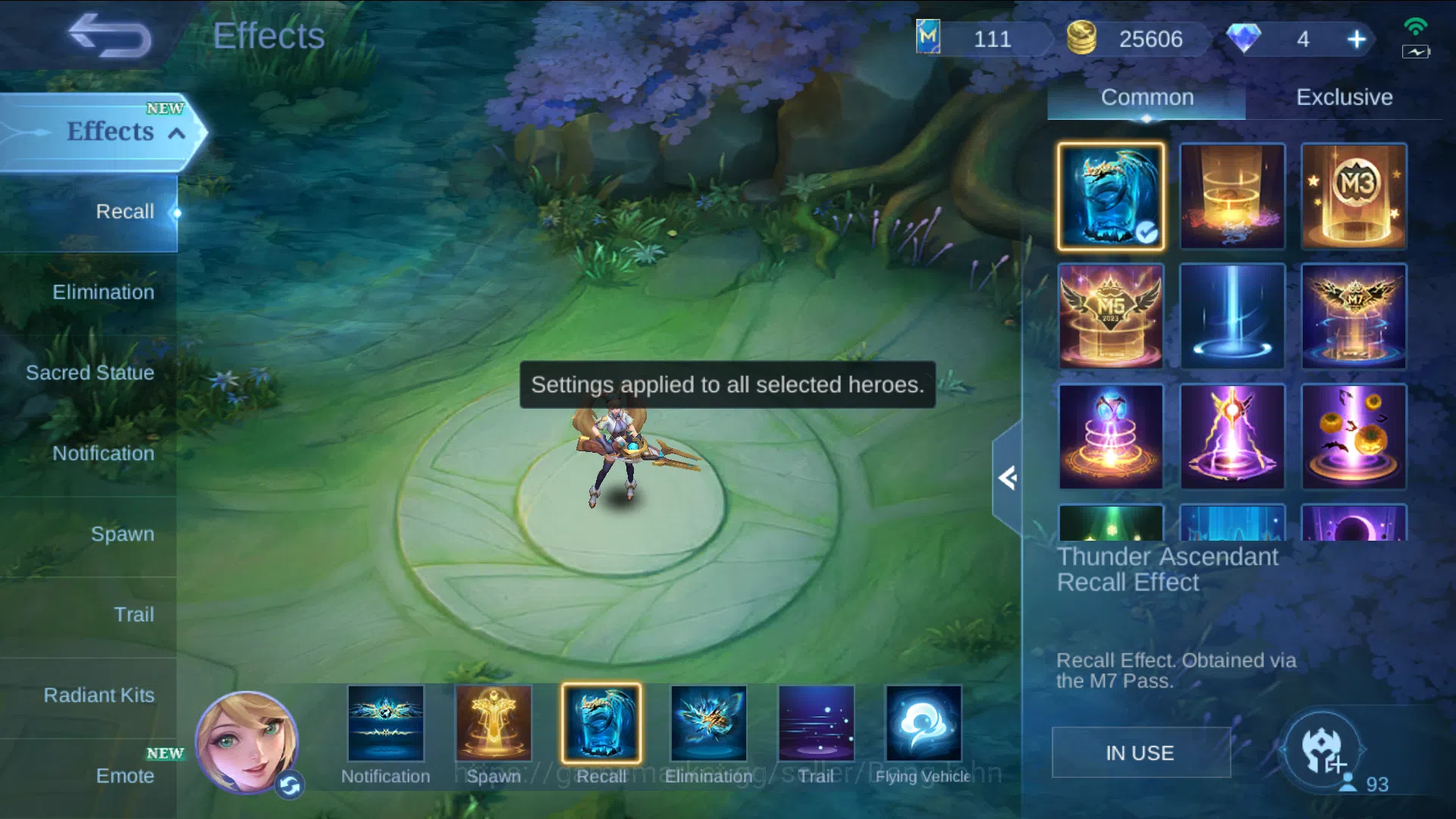 Mobile Legends: Bang Bang Accounts Others hero 93 | skin  | emblem all max | luckybox alice, m7 granger, kof karina, epic 3