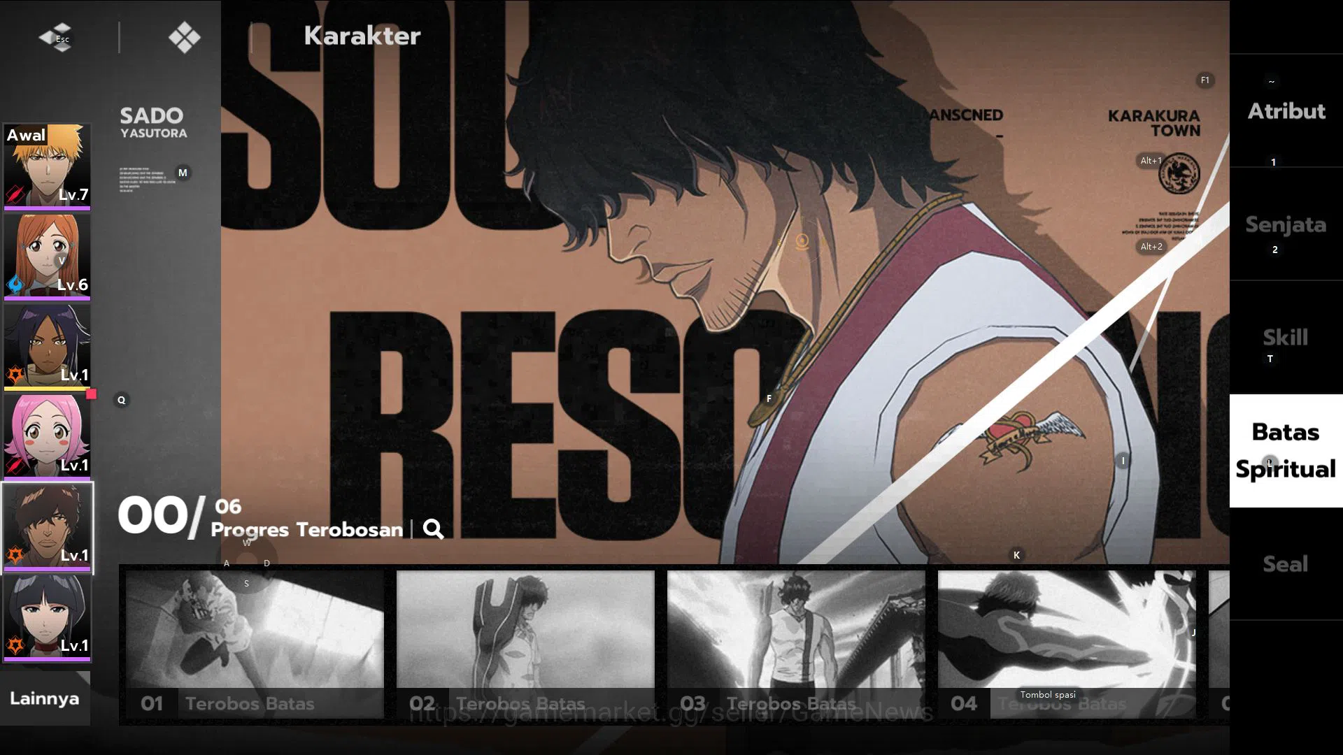 BLEACH: Soul Resonance Accounts Nuverse SEA|Starter|1 SSR (Shihouin Yoruichi,etc)  image 4