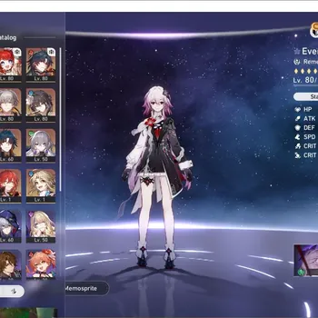 Honkai Star Rail Accounts Mid Game ASIA|TL67|10Limit Semi prem remembrance team Evernight|EvernightE2+sign, HyacineE1+Sign