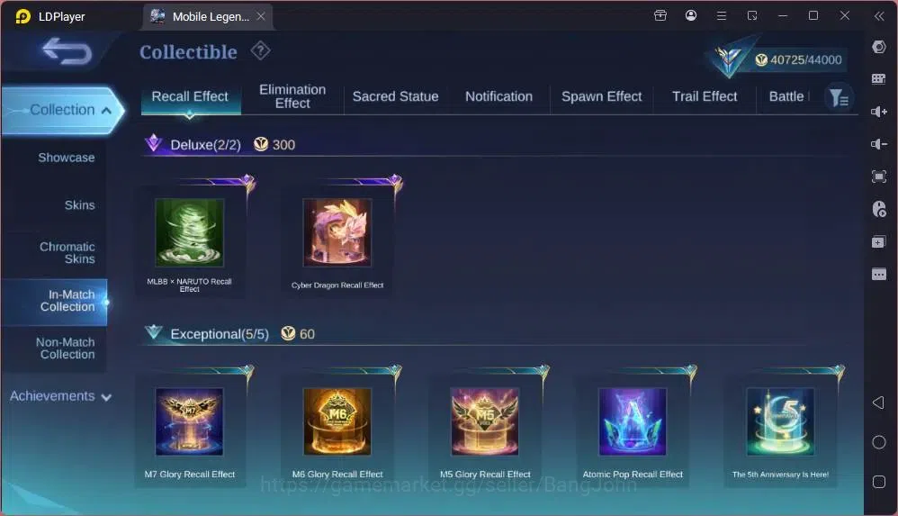 Mobile Legends: Bang Bang Accounts Global |Hero 123|Skin 192|Expert|Soul Vessels Ceci image 10