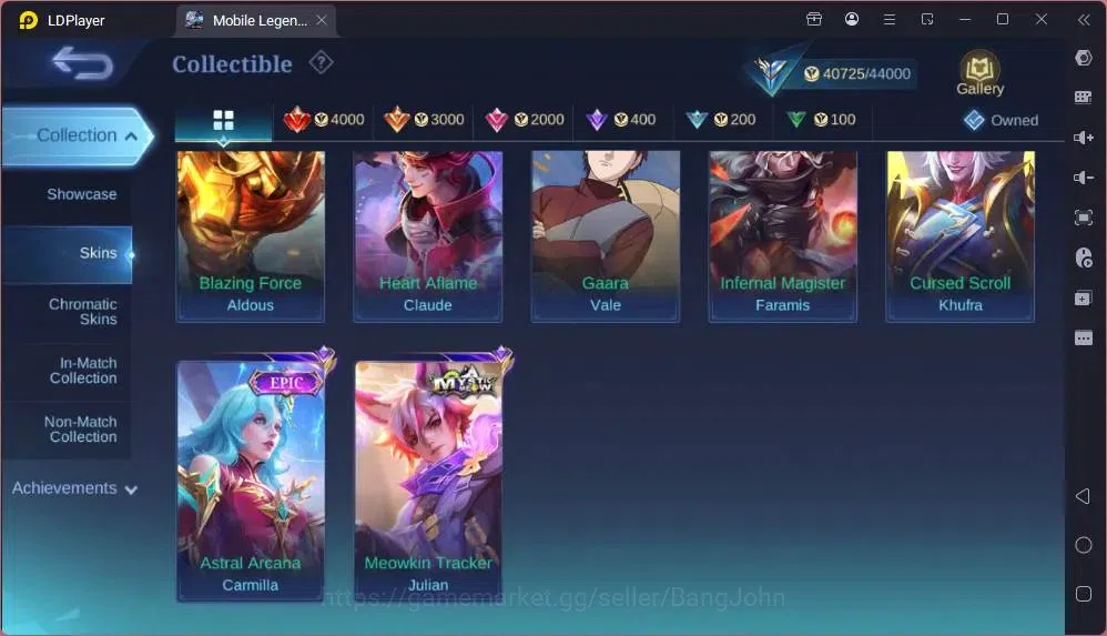 Mobile Legends: Bang Bang Accounts Global |Hero 123|Skin 192|Expert|Soul Vessels Ceci image 14