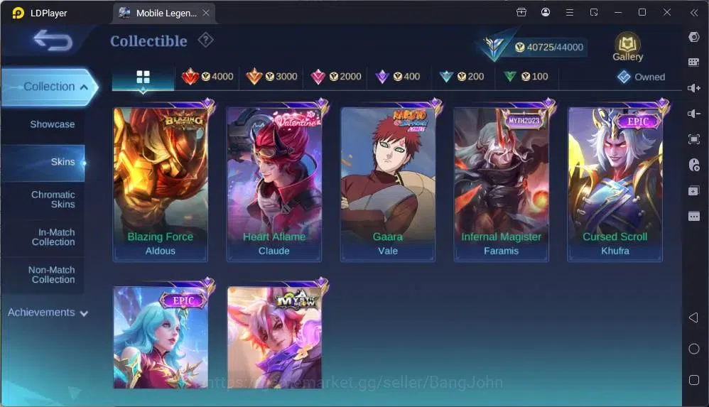 Mobile Legends: Bang Bang Accounts Global |Hero 123|Skin 192|Expert|Soul Vessels Ceci image 15