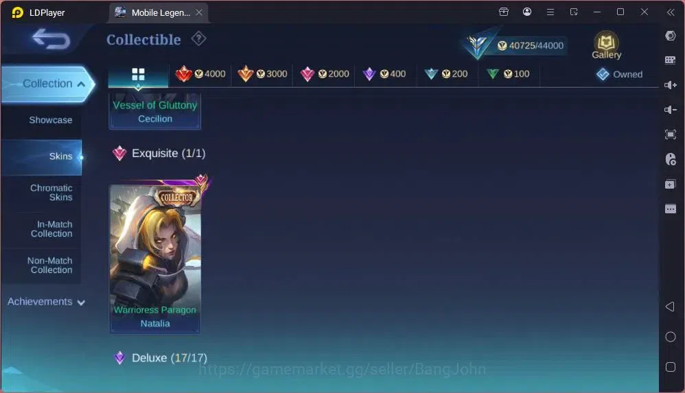 Mobile Legends: Bang Bang Accounts Global |Hero 123|Skin 192|Expert|Soul Vessels Ceci image 18
