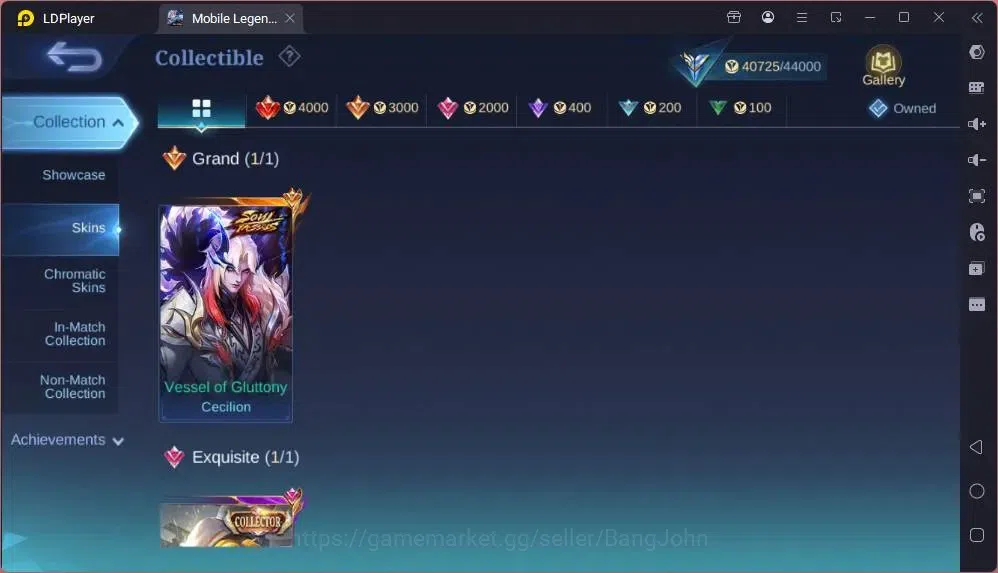 Mobile Legends: Bang Bang Accounts Global |Hero 123|Skin 192|Expert|Soul Vessels Ceci image 19