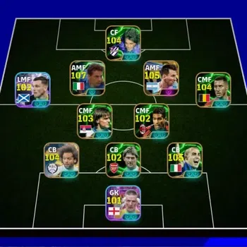 eFootball Accounts Legends & Iconic Players Android|Big Time Lionel Messi 10 Jul'21|19 Epic Roberto Baggio,Cannavaro,E
