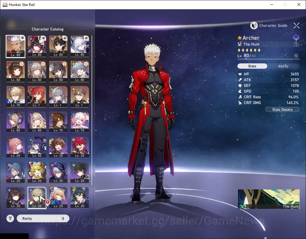 Honkai Star Rail Accounts Mid Game Asia|TL 65|7 Limited|[Yao Guang,Fugue,Sunday]+Sign,Sparkle,Ruan Mei,Archer E1,Etc|1,5K 3