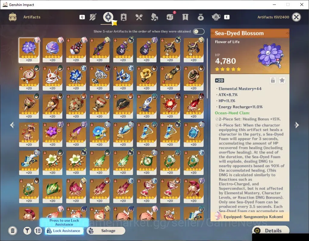 Genshin Impact Accounts ASIA|AR 56|11 Limited + 4 (5*Weapon)|(Xiao,Ganyu)+ image 4