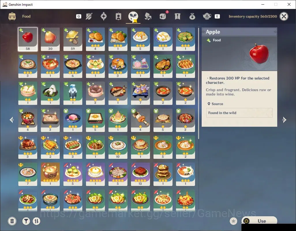 Genshin Impact Accounts ASIA|AR 56|11 Limited + 4 (5*Weapon)|(Xiao,Ganyu)+ image 6