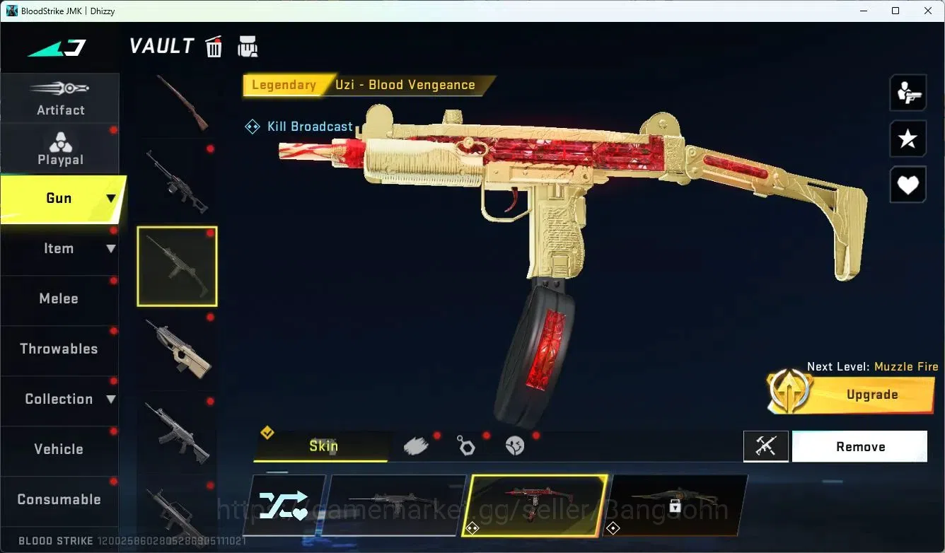 Blood Strike Accounts ASIA | EVO FAL-Evolved Draco | Limited MP155-Hotbl image 20