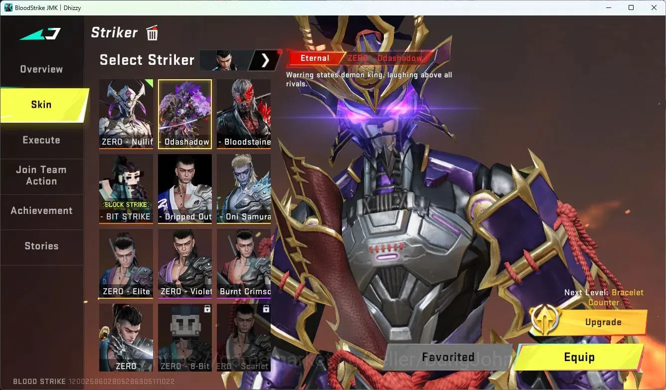 Blood Strike Accounts ASIA | EVO FAL-Evolved Draco | Limited MP155-Hotbl image 3