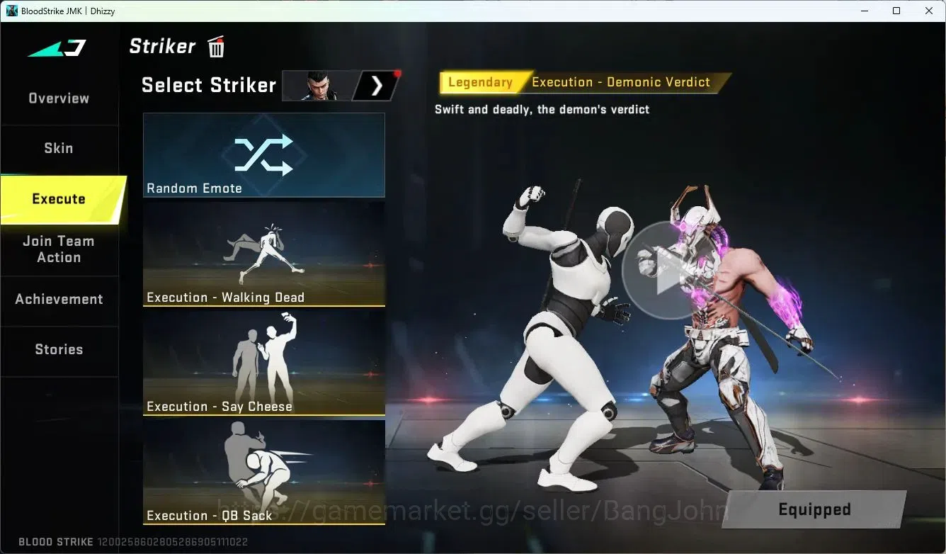 Blood Strike Accounts ASIA | EVO FAL-Evolved Draco | Limited MP155-Hotbl image 5