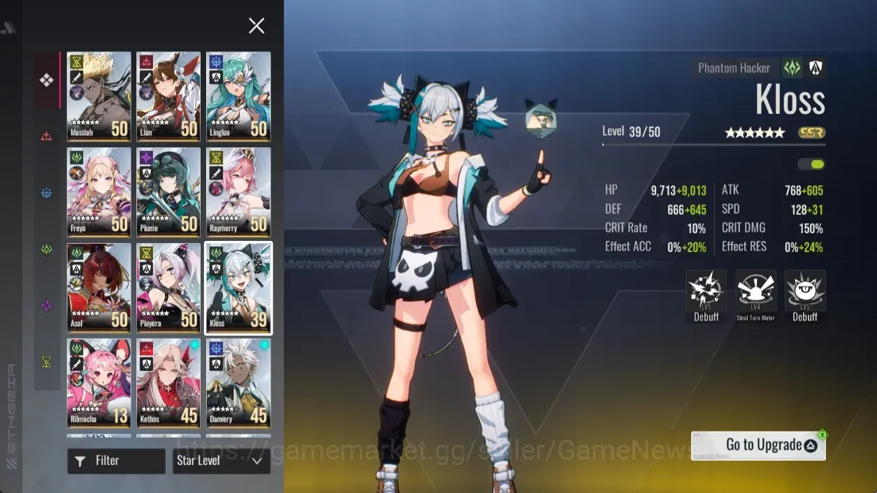 Etheria: Restart Accounts End‑Game Global S25|Lv 68|31 1