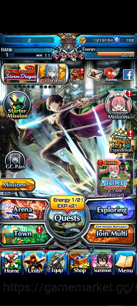 Grand Summoners Accounts Global|Rank 1|102 cc|11 Ascend|2x Summer Miyu,Chlo image 6