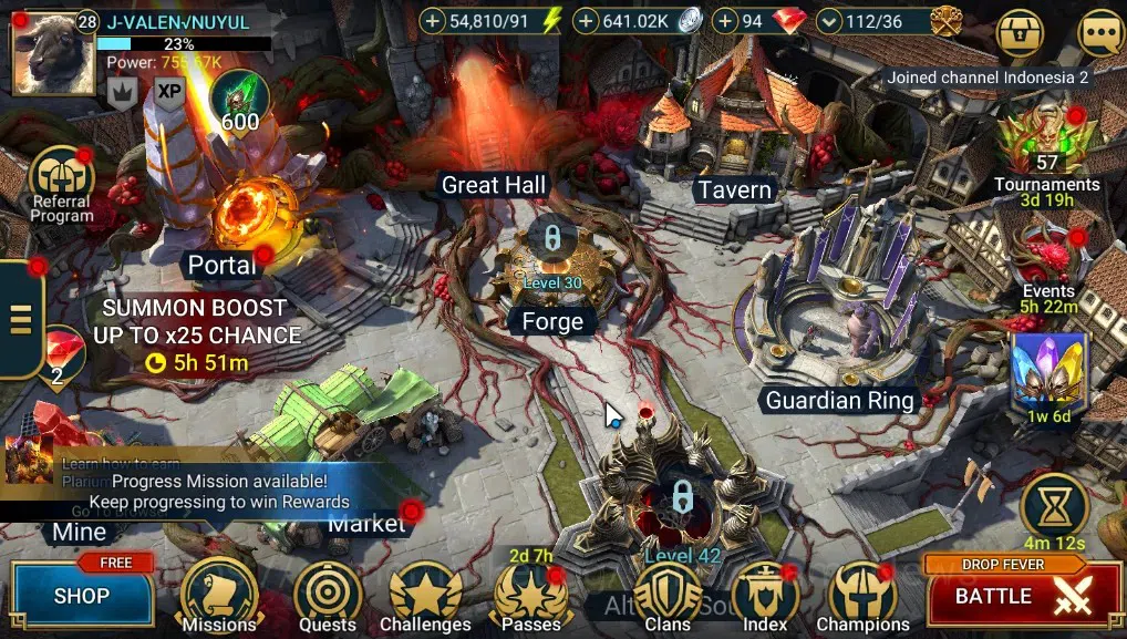 Raid: Shadow Legends Accounts Mid-Game Lv28|755K 1