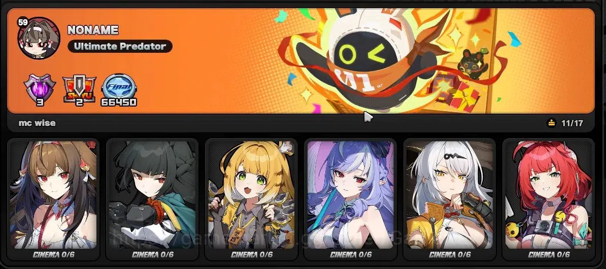 Zenless Zone Zero Accounts ASIA|IK 59|9K Polyc|15 Limit,3 VoidHunter+PremTeam image 5