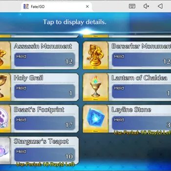 Fate-Grand Order Accounts NA|Lv46|BD Unset|3 SSR|Zhuge Liang(Caster),Koyanskaya Of light,Oberon|SQ 29,SQF 6|FG025B