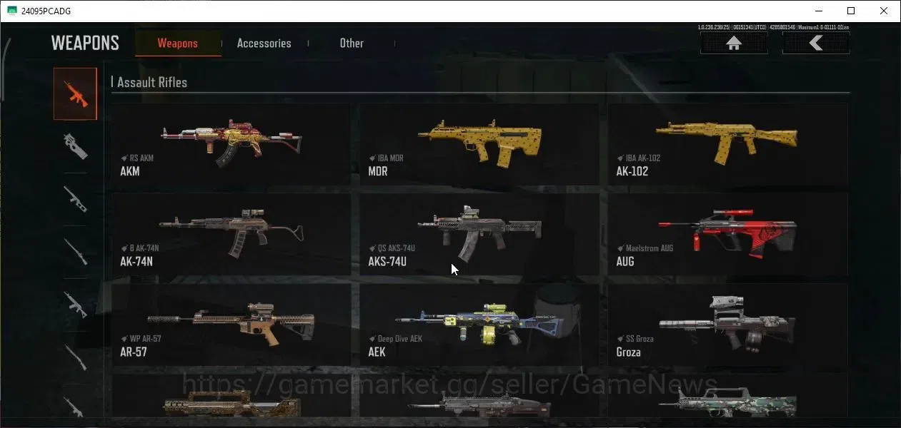 Arena Breakout Accounts MOBILE Lv 30|SV 207,6M|CV 192M|Many Set Skin|RS AK image 5