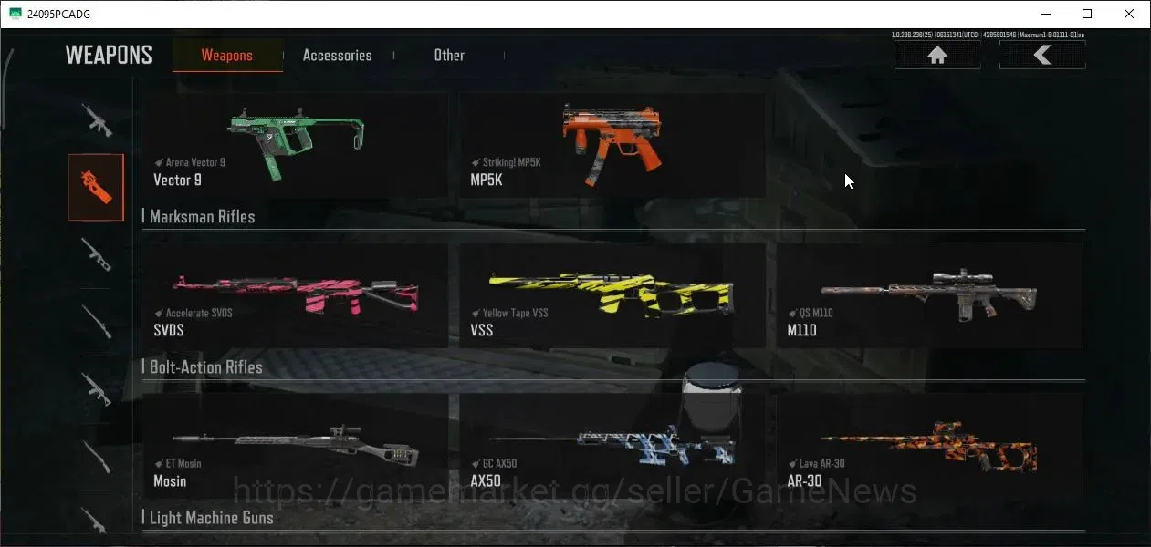 Arena Breakout Accounts MOBILE Lv 30|SV 207,6M|CV 192M|Many Set Skin|RS AK image 7
