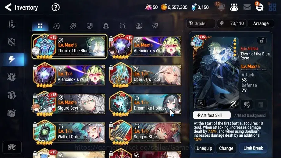 Epic Seven Accounts Global Unverif|New Era|7 ML(Belian,Straze,LC Bello image 15