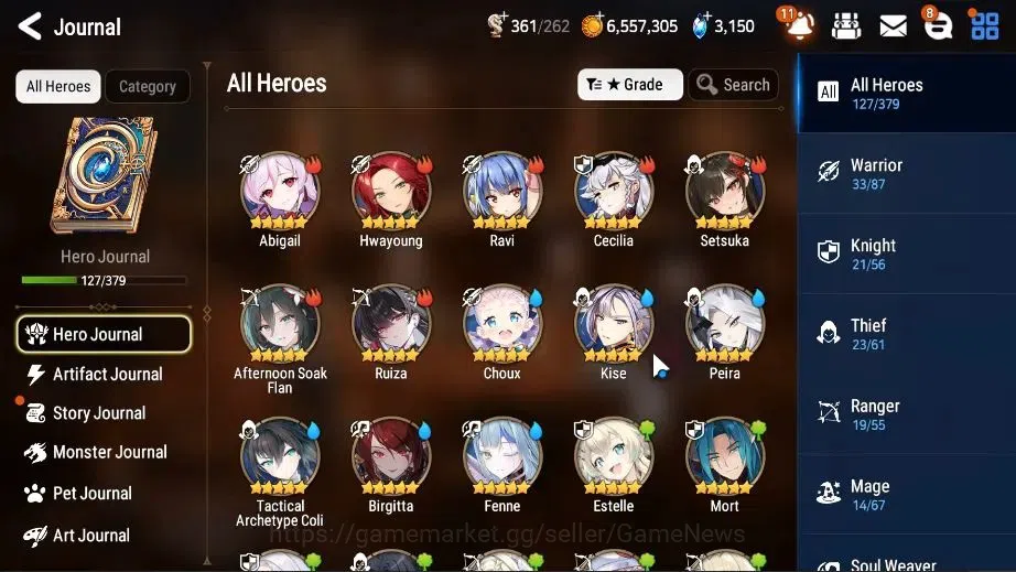 Epic Seven Accounts Global Unverif|New Era|7 ML(Belian,Straze,LC Bello image 6