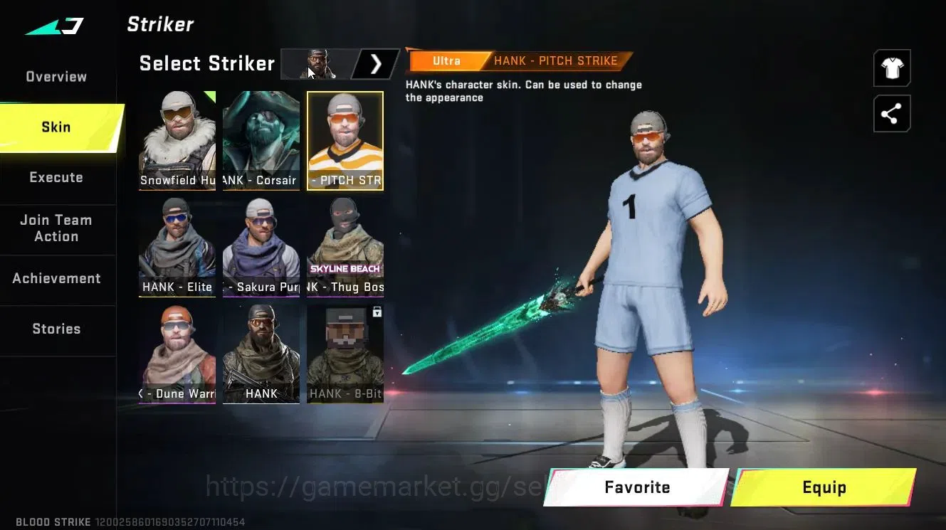 Blood Strike Accounts Collab Skin ASIA|ETERNAL ZERO-Odashadow,DEagle-Scorpius|ULTRA MELEE Sword-Voidedge,TALON 13