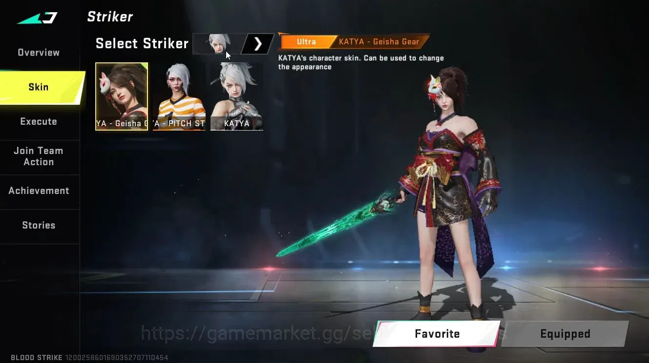 Blood Strike Accounts Collab Skin ASIA|ETERNAL ZERO-Odashadow,DEagle-Scorpius|ULTRA MELEE Sword-Voidedge,TALON 18