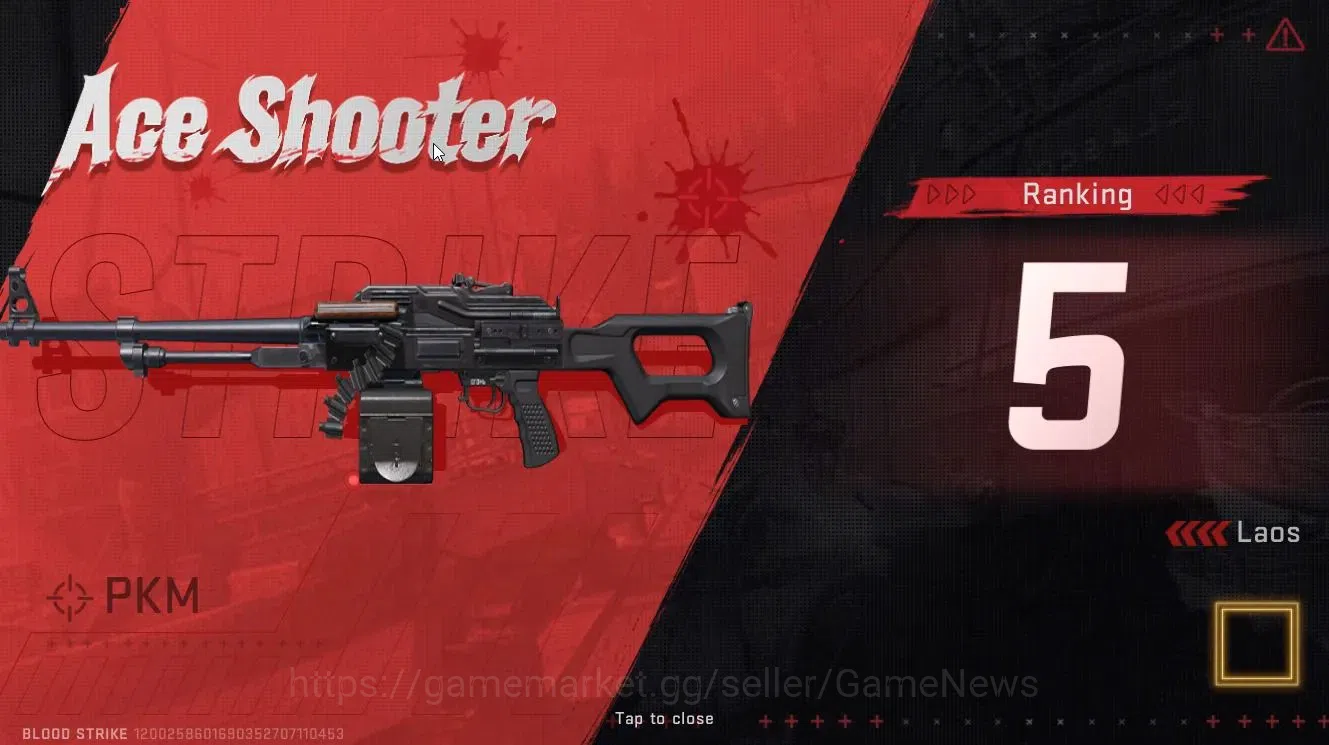 Blood Strike Accounts Collab Skin ASIA|ETERNAL ZERO-Odashadow,DEagle-Scorpius|ULTRA MELEE Sword-Voidedge,TALON 2
