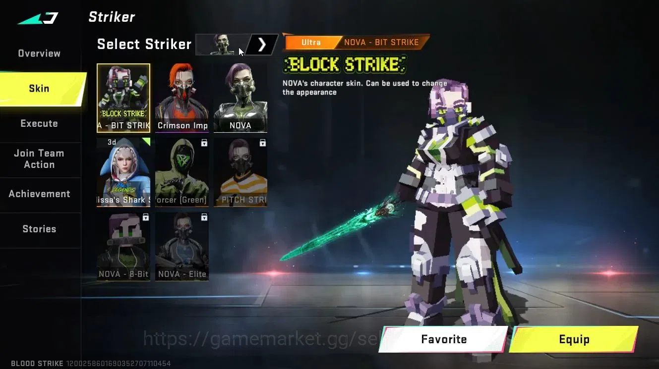 Blood Strike Accounts Collab Skin ASIA|ETERNAL ZERO-Odashadow,DEagle-Scorpius|ULTRA MELEE Sword-Voidedge,TALON 20