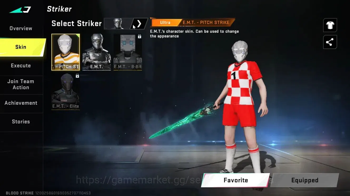 Blood Strike Accounts Collab Skin ASIA|ETERNAL ZERO-Odashadow,DEagle-Scorpius|ULTRA MELEE Sword-Voidedge,TALON 8