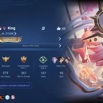Honor of Kings Accounts Rare Skin Global Hero 107 Skin 95: Blessed Nakoruru, Legend Lam, KIC Luna+Jing, Magic Shangguan, 3