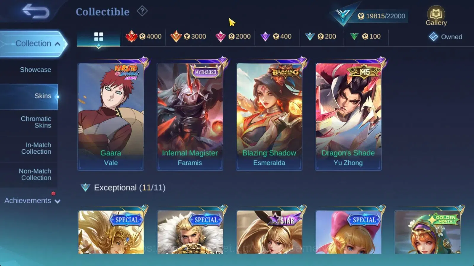 Mobile Legends: Bang Bang Accounts Hero 84|Skin 96|High Glory 55|Yu Zhong[Prime+M5],S image 6