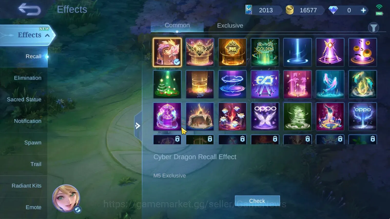 Mobile Legends: Bang Bang Accounts Hero 84|Skin 96|High Glory 55|Yu Zhong[Prime+M5],S image 8
