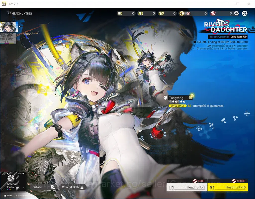 Arknights: Endfield Accounts ASIA|Lv53|SSR5(3Limit)+13(*6WP)|[Gilberta P1,Yvonn image 18