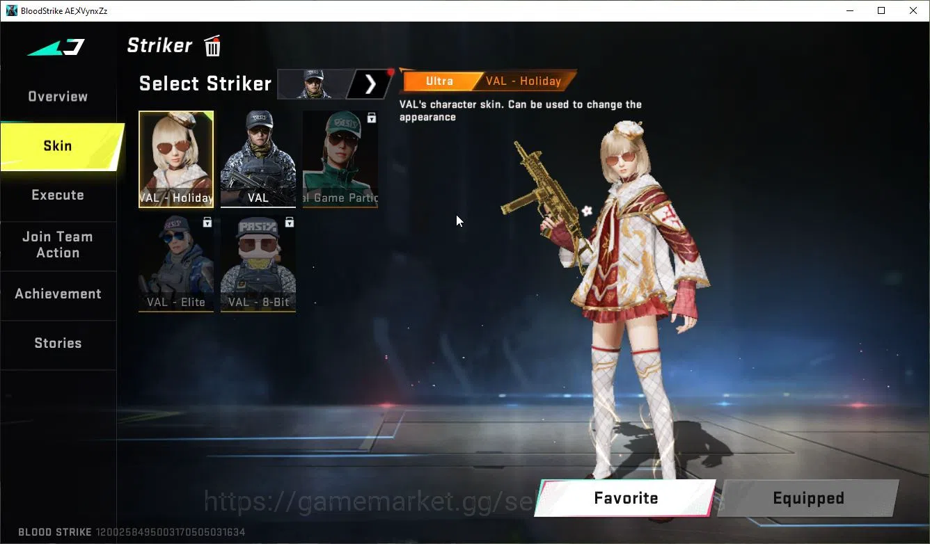 Blood Strike Accounts ASIA|MELE AXE-Crystal+Colab 7DS Karl98,QBZ95,BLEAC image 9