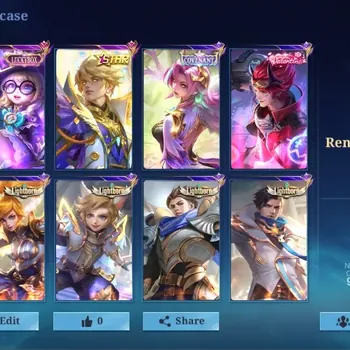 Mobile Legends: Bang Bang Accounts Collector Global|138Hero|281Skin|Renowned|LuckyBoxChange,CC