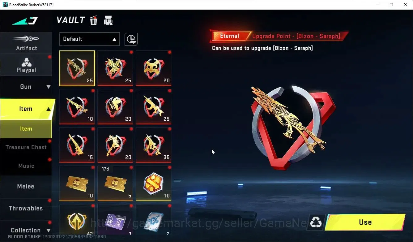 Blood Strike Accounts ASIA|ULTRA MELEE TalonKnife-Sanctum+Collab BLEACH image 14
