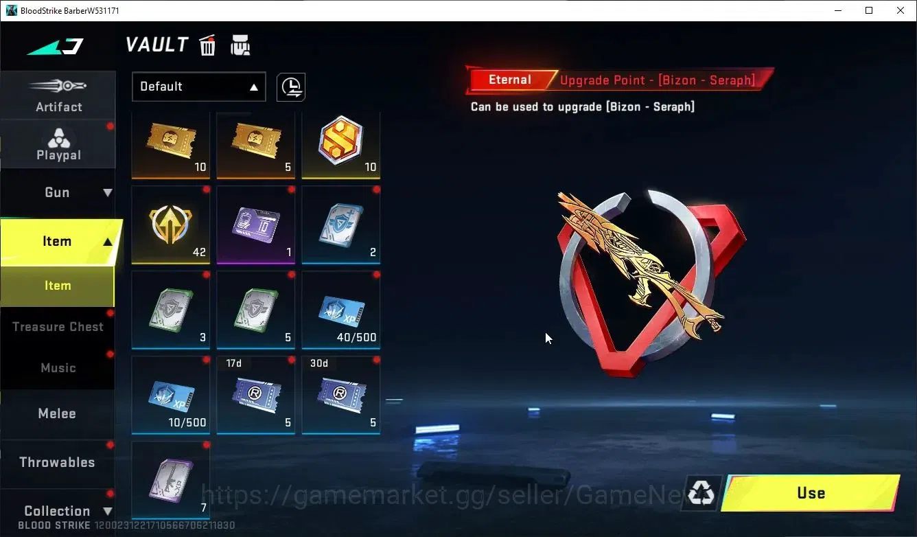 Blood Strike Accounts ASIA|ULTRA MELEE TalonKnife-Sanctum+Collab BLEACH image 15