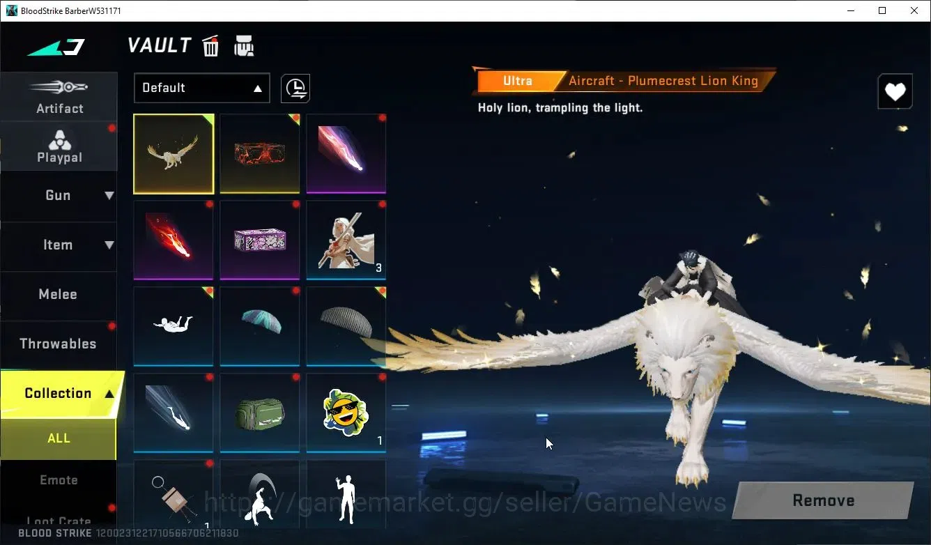 Blood Strike Accounts ASIA|ULTRA MELEE TalonKnife-Sanctum+Collab BLEACH image 17