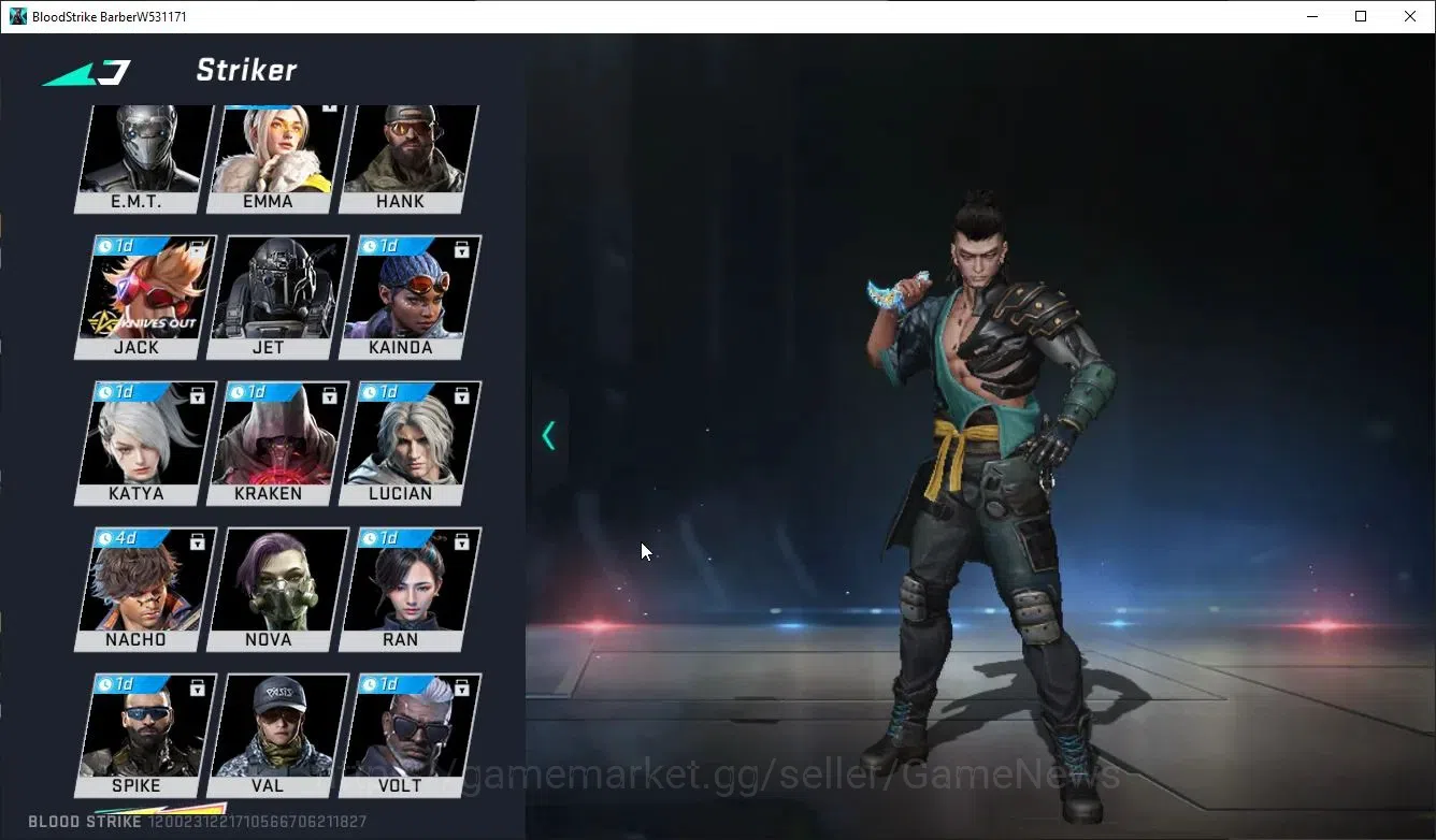 Blood Strike Accounts ASIA|ULTRA MELEE TalonKnife-Sanctum+Collab BLEACH image 5